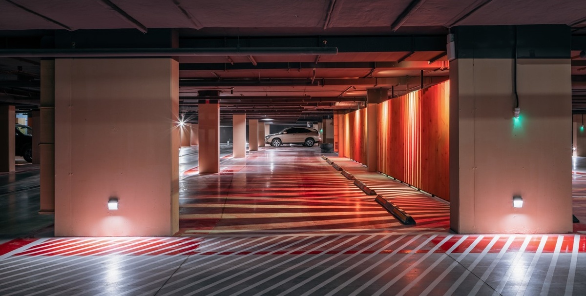 светодиодное освещение паркингов