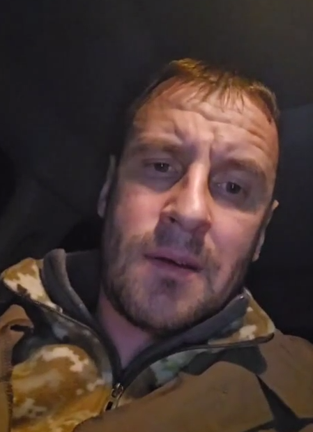 В кадре Иван Порядин, о котором и идёт речь в посте Поплавская и "Белорусского силовика". 