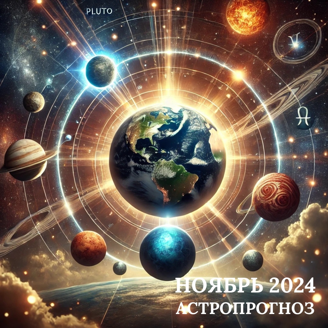 Астрологический прогноз на Ноябрь 2024г. Астролог Екатерина Юдина