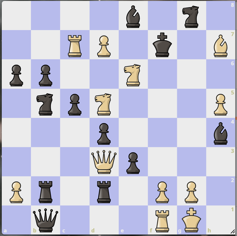 1. мат в 1 ход, ход белых