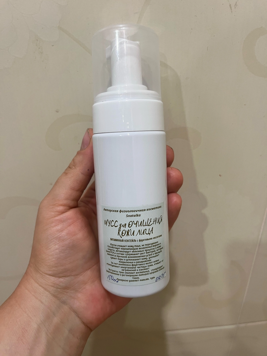 Мусс для умывания Snatalka