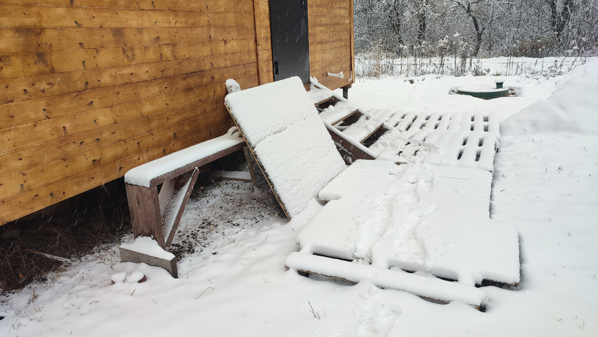 А это крыльцо моего дома