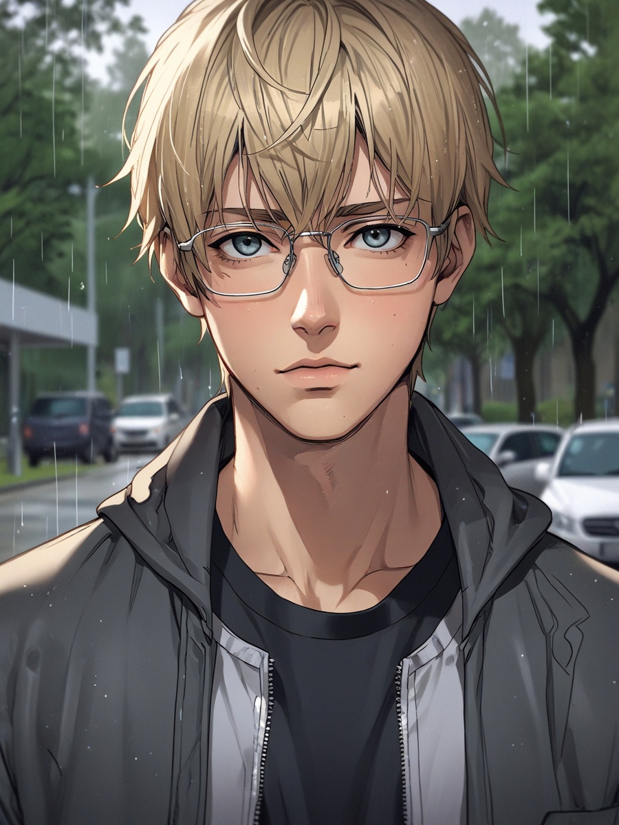 Тут две картинки Кирилла. Второй более реалистичный, но в моем представлении первый вариант как-то больше подходит, хоть и анимешный. Второй, как я ни билась, не смог выдать мне те очки, которые я представляла, и овал лица у него тоже совершенно другой.