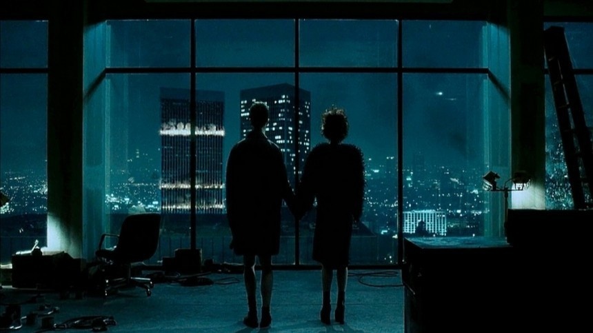 Кадр из фильма "Бойцовский клуб" режиссёра Дэвида Финчера