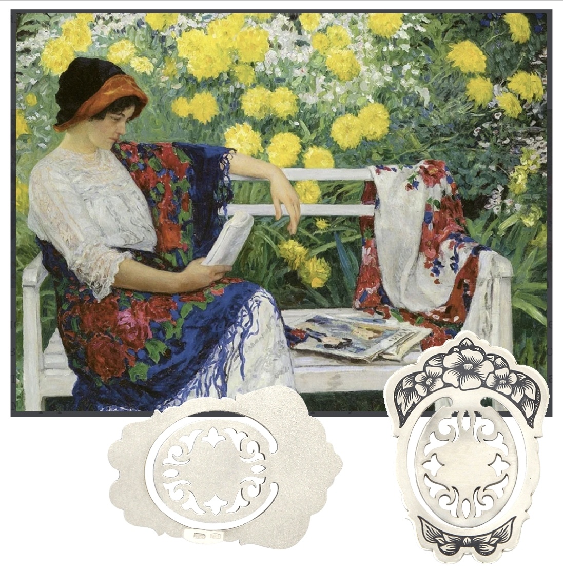 Николай Богданов-Бельский. Портрет жены художника