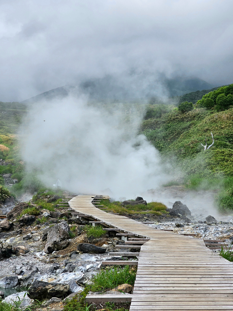 Термальные источники вулкана Баранского