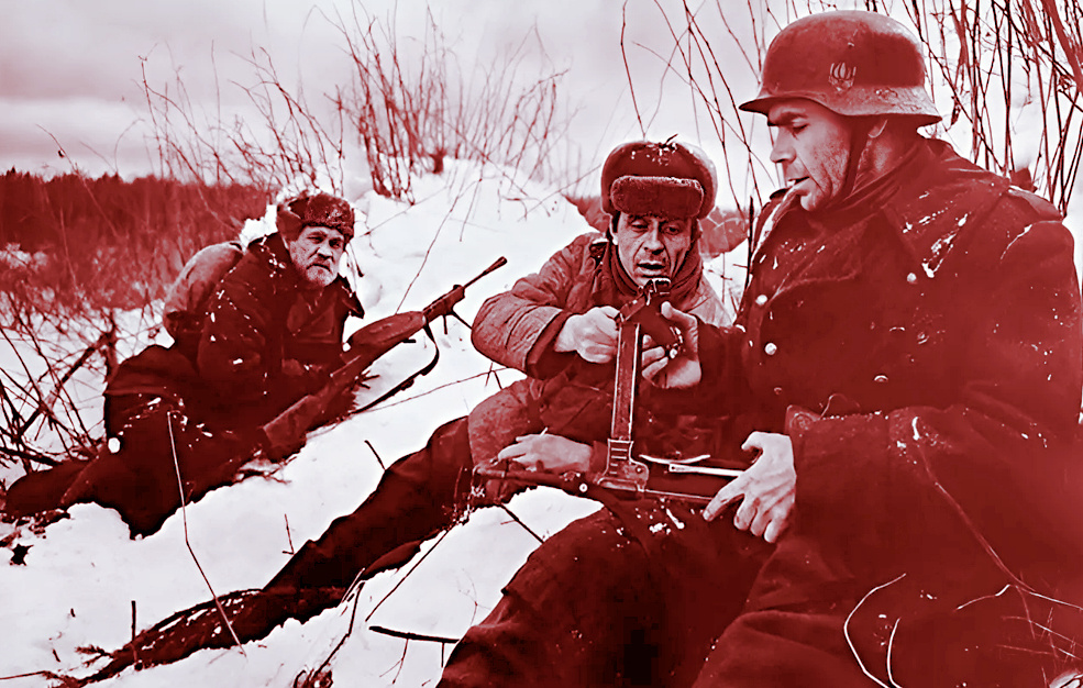 "Проверка на дорогах", кадр из кинофильма.