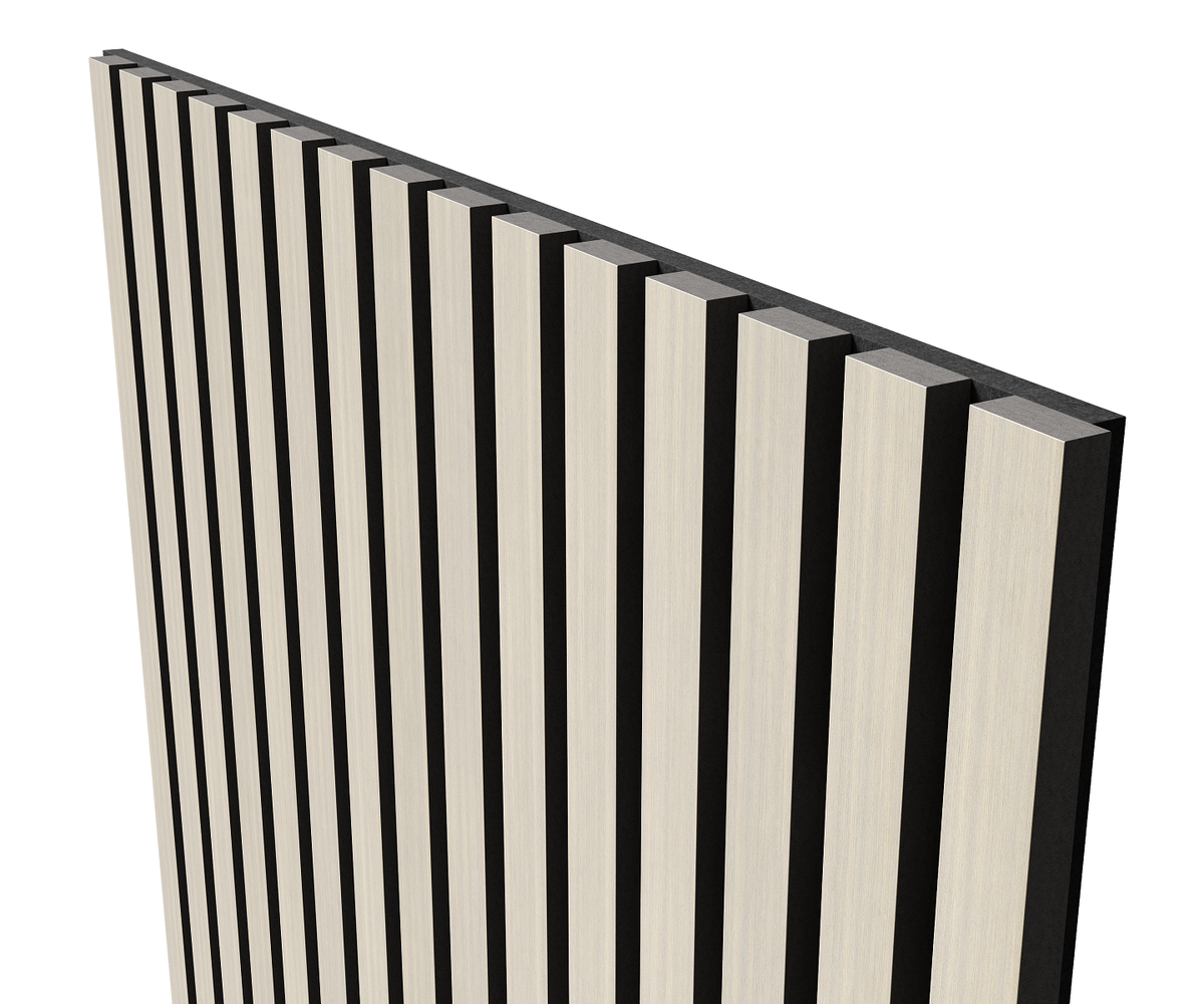 Реечная панель с настоящим акустическим войлоком