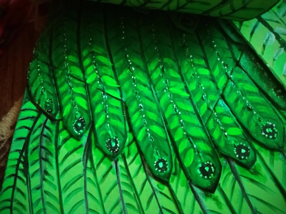 Изменения в зелёных Крыльях Крила (Ориби Каммпирр - Мир моей музы) © Copyright: Ориби Каммпирр 