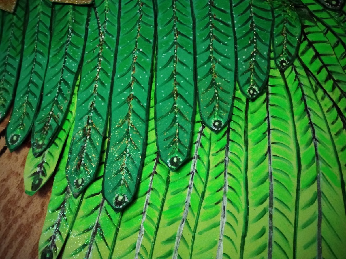 Изменения в зелёных Крыльях Крила (Ориби Каммпирр - Мир моей музы) © Copyright: Ориби Каммпирр 