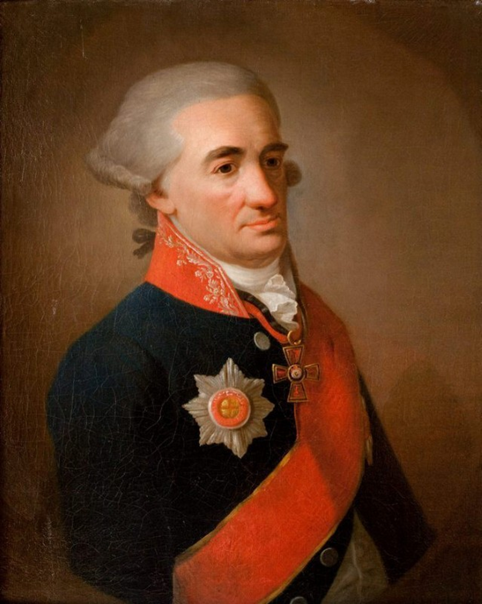 К. Гокке. Портрет М. М. Хераскова. Начало 1800-х. (Пушкинский дом)