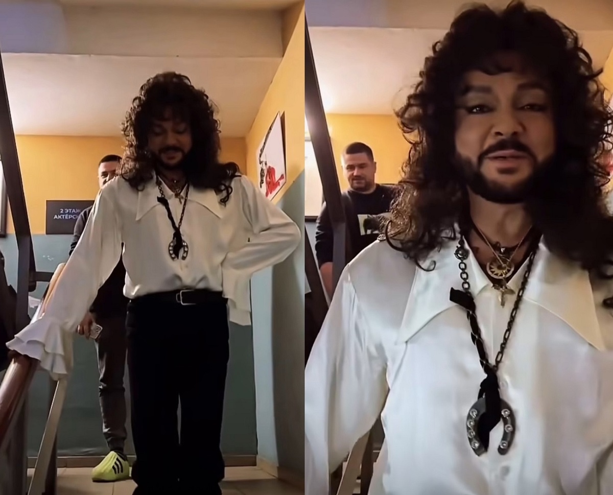 Филипп Киркоров вернулся к образу времен "Евровидения". Фото: социальные сети.