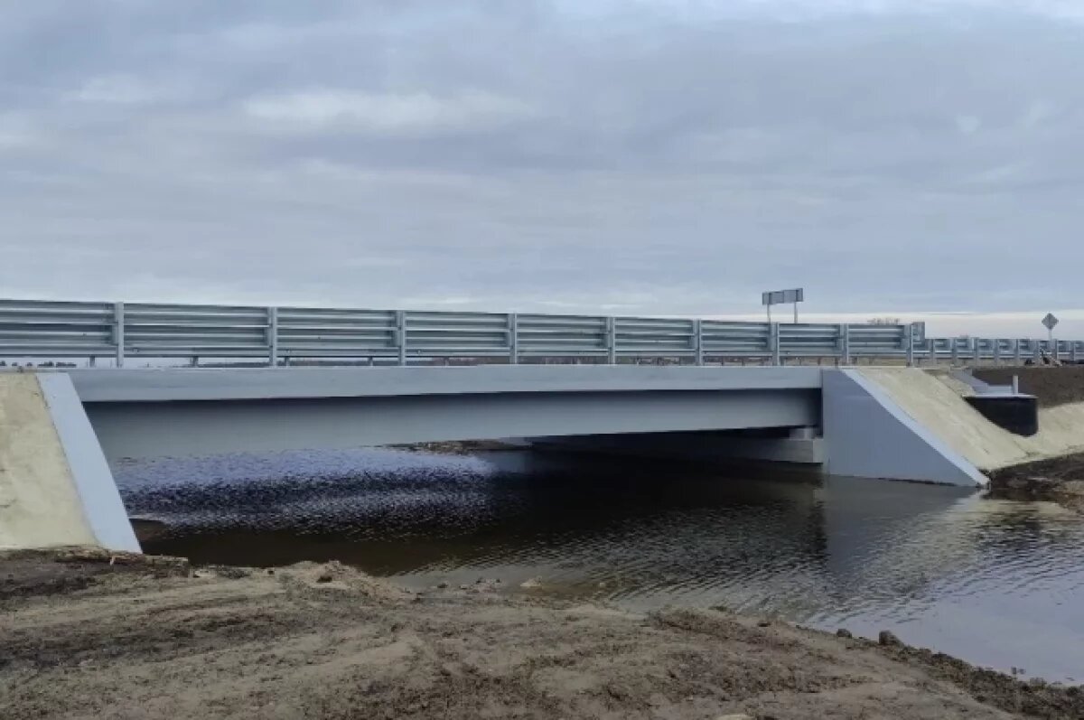    Новый мост построили в одном из районов Алтайского края