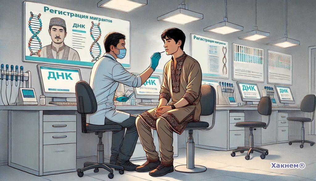 Регистрация мигрантов по ДНК.