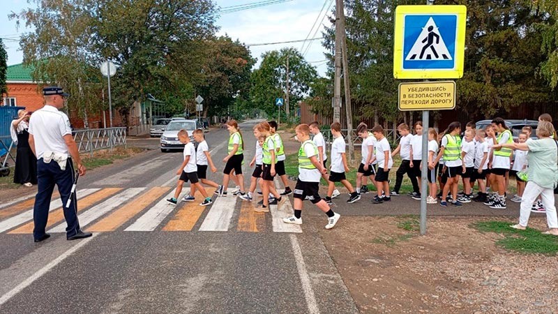    В Курганинске проходят уроки дорожной безопасности