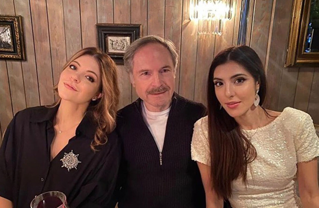 Родион Нахапетов с дочерьми