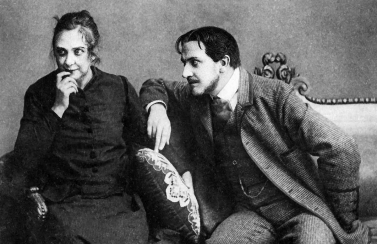 Мария Лилина - Хромоножка и Василий Качалов - Ставрогин. "Николай Ставрогин", 1913 г.