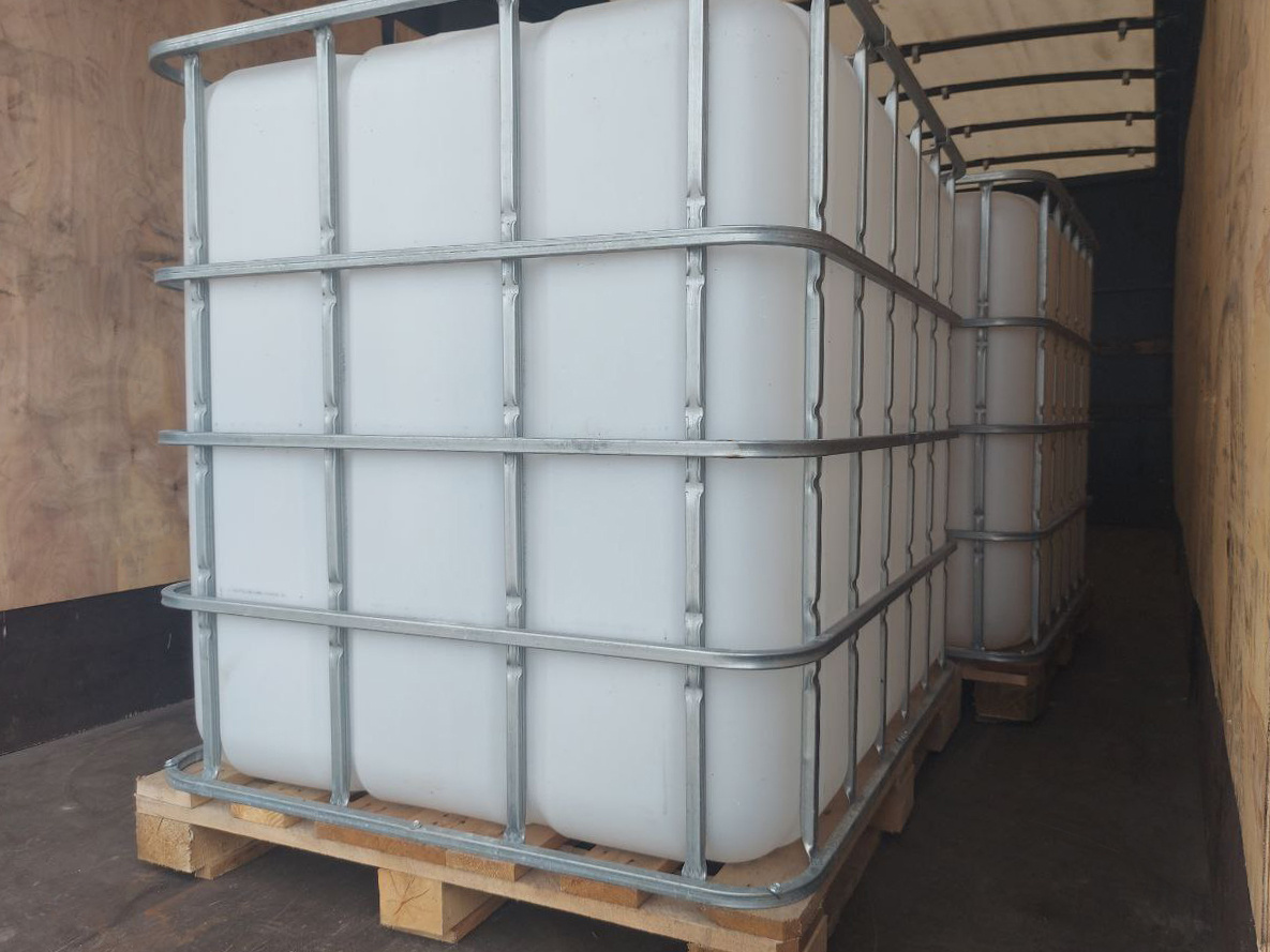 Поддон IBC-контейнера может быть выполнен из дерева