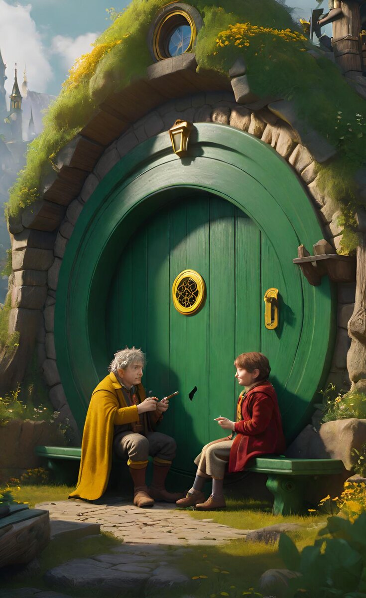 Создано нейросетью ИИ и Безумфером.