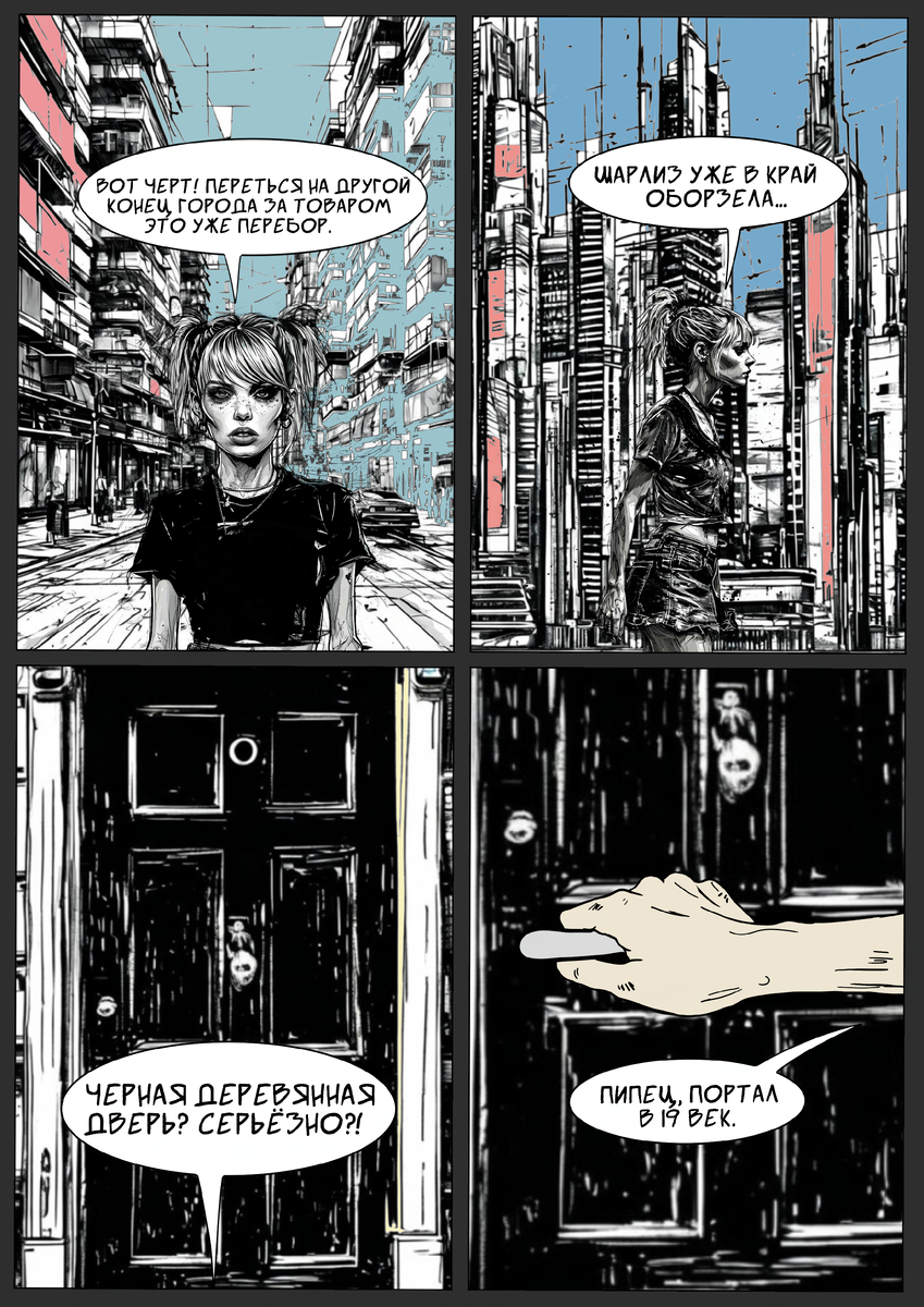 Листайте галерею, чтобы посмотреть весь комикс, либо двигайтесь дальше вниз.