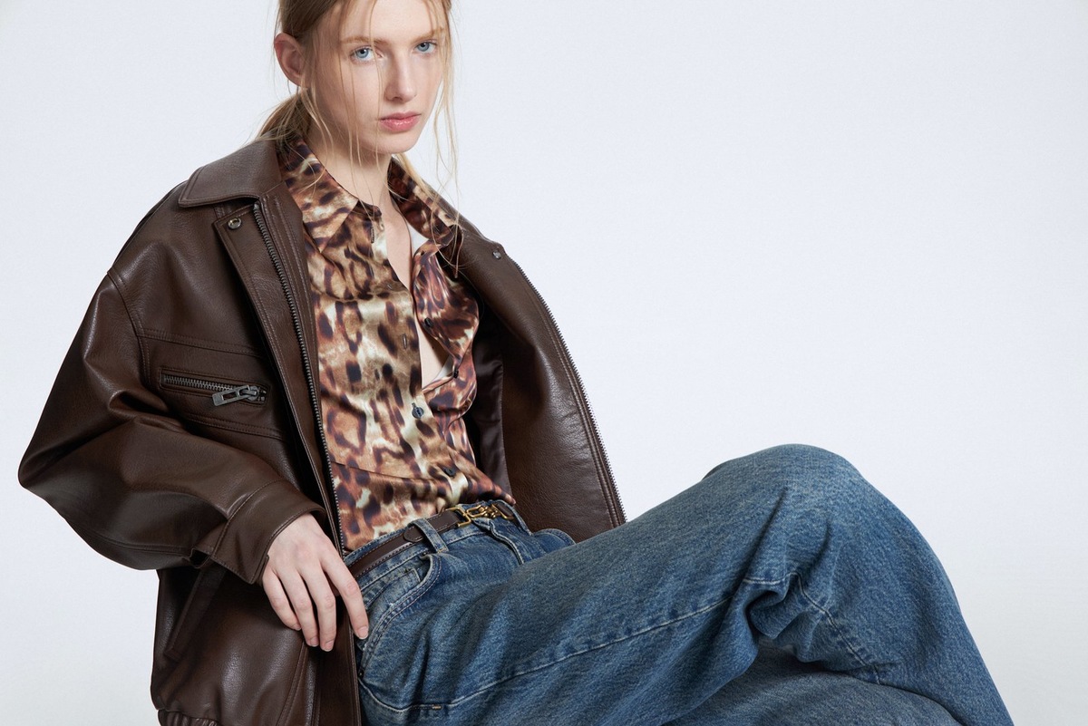    Леопардовый принт в одежде можно смело носить и в холодное время года. На фото: лукбук Lime