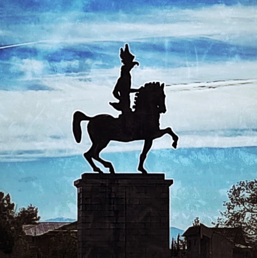 Металлический Всадник. Поти. Грузия 