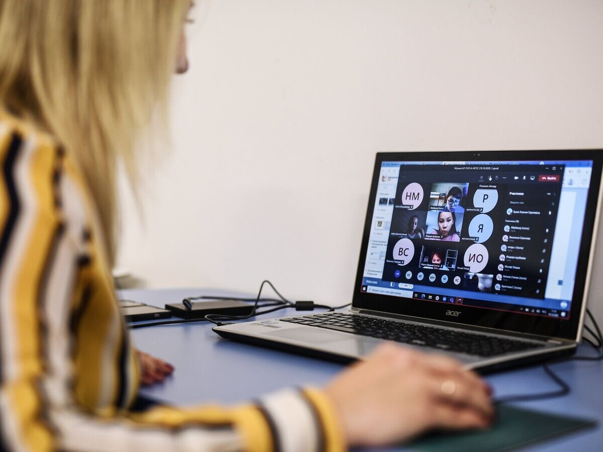    Дистанционное обучение© РИА Новости . Владимир Астапкович