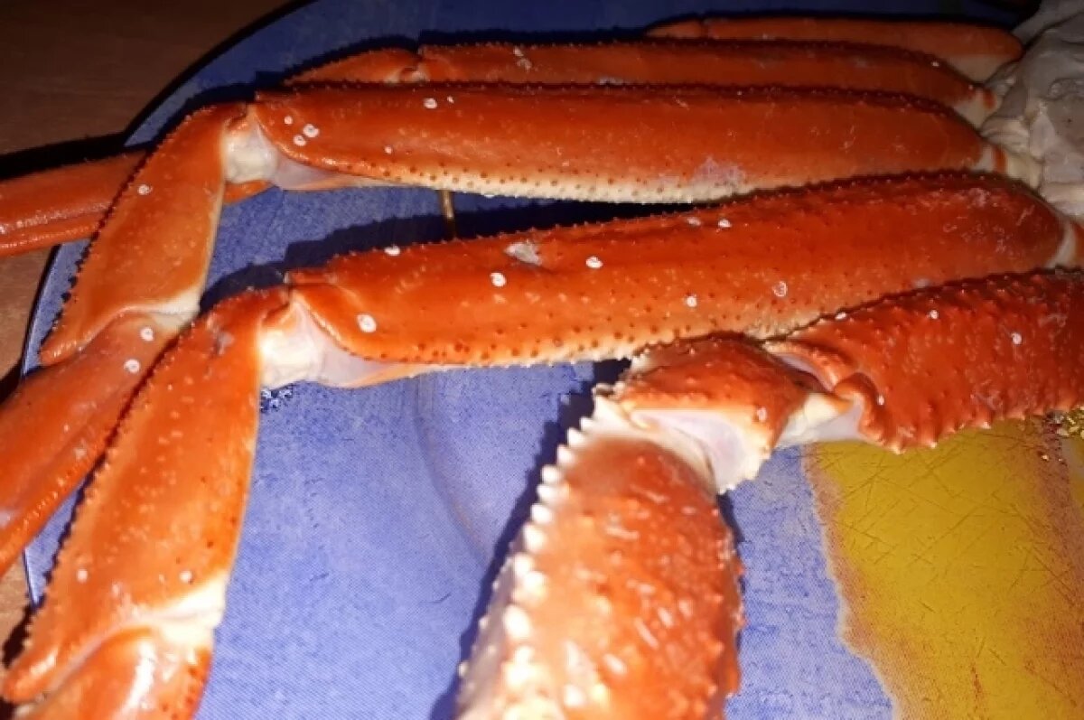    РФ поставила Японии в сентябре рекордные 1,9 тыс. тонн крабов