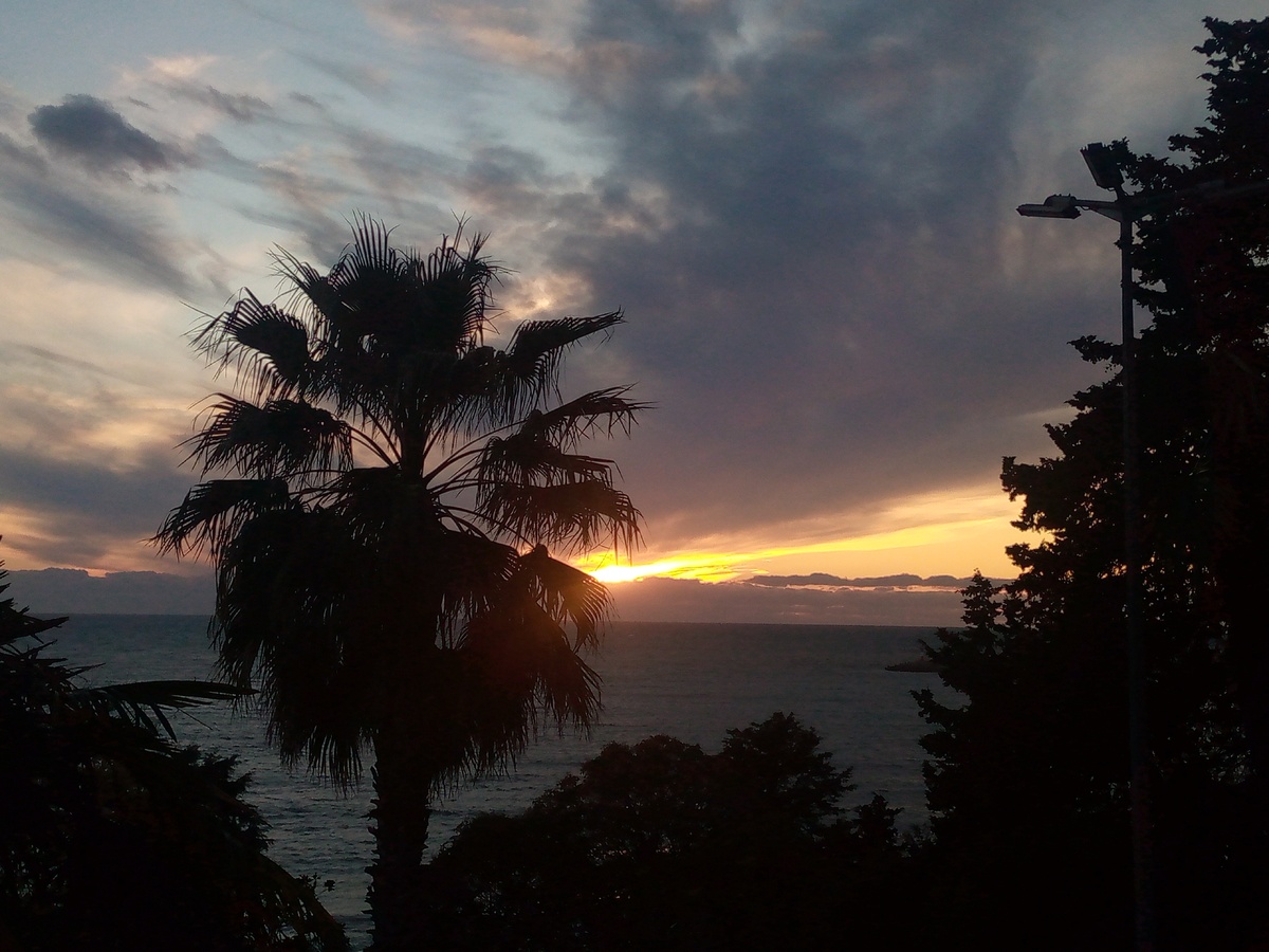 Ноябрьский закат в студию!) Фото автора