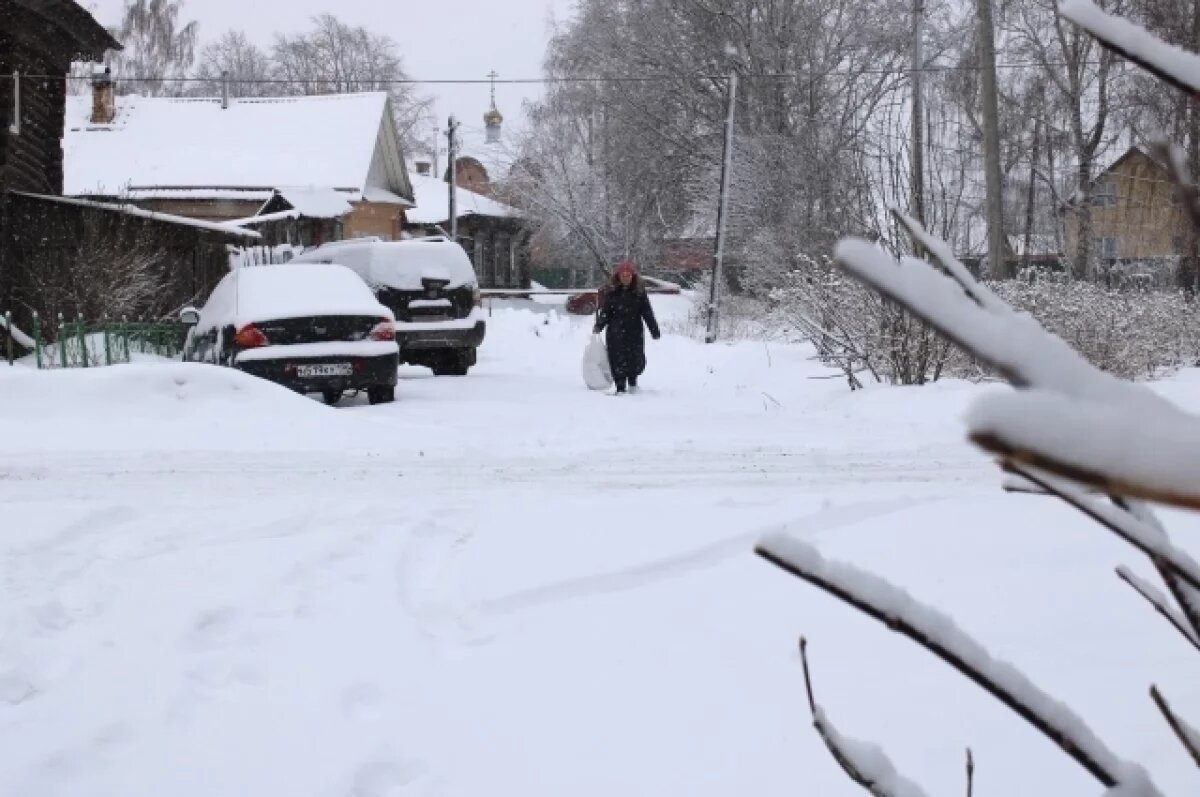    Причиной стал циклон "Мартина", который пришёл в Пермский край.
