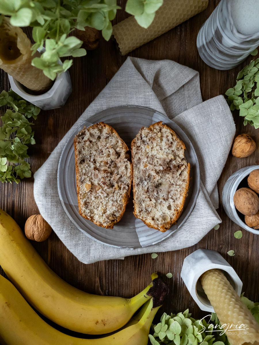 Банановый кекс 