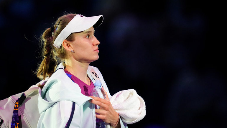    Казахстанская теннисистка Елена Рыбакина. Reuters