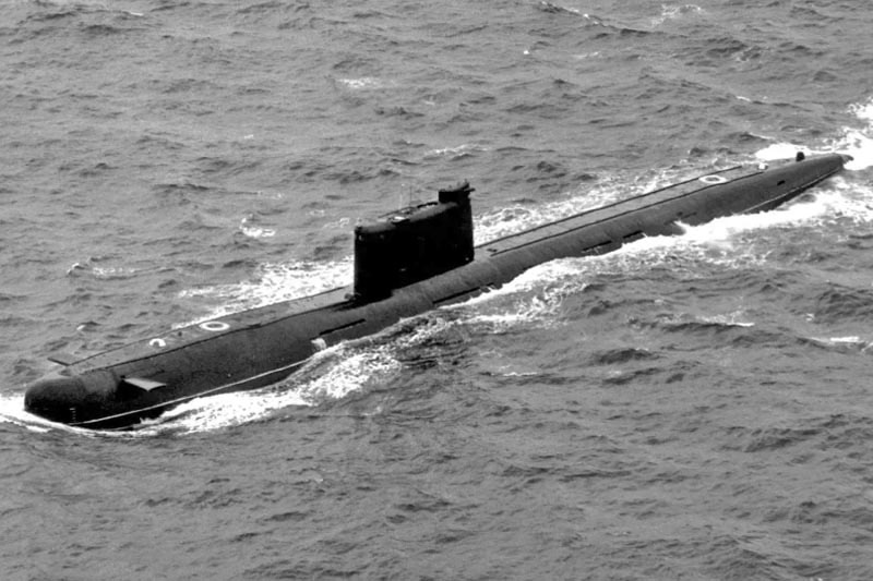 Фото 1980-х гг. подводной лодки Б-380 из личных архивов А. Кузенкова.