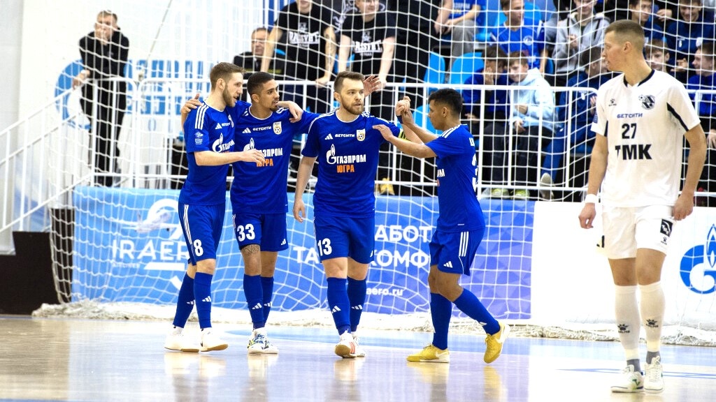    «Газпром-Югра» поднялась на вторую строчку в турнирной таблице российской суперлиги