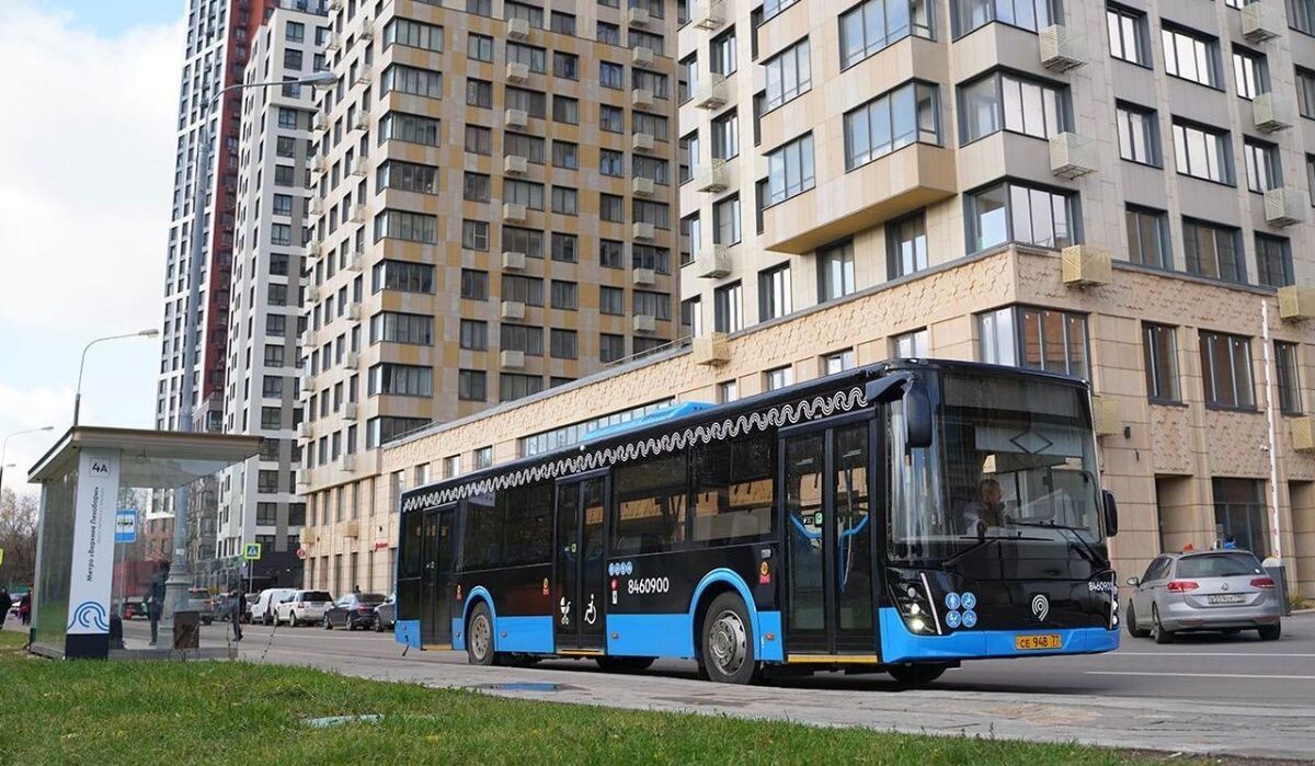     Автобус в Москве. Источник: mos.ru Автор фото: Пресс-служба Мэра и Правительства Москвы
