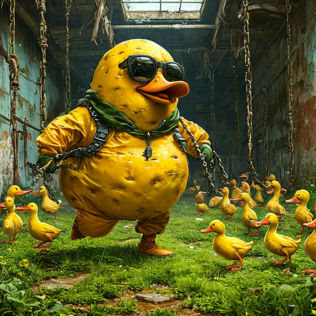 Сон про картофельный ужас и рэп-баттл уток