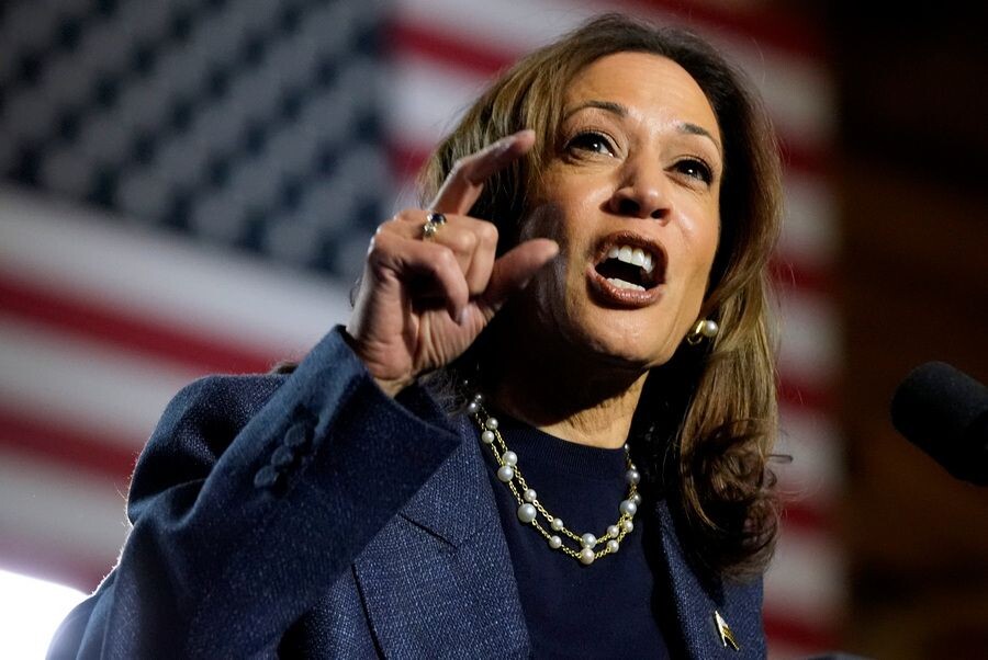    Кандидат в президенты США Камала Харрис / Источник: © Jacquelyn Martin/AP/TASS