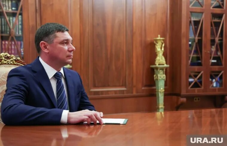 Евгений Первышов первым из ветеранов СВО занял пост губернатора. Фото: Вячеслав Прокофьев / РИА Новости