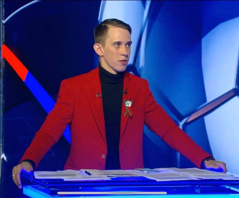 Михаил Летунов - комментатор телеканала «Беларусь 5»