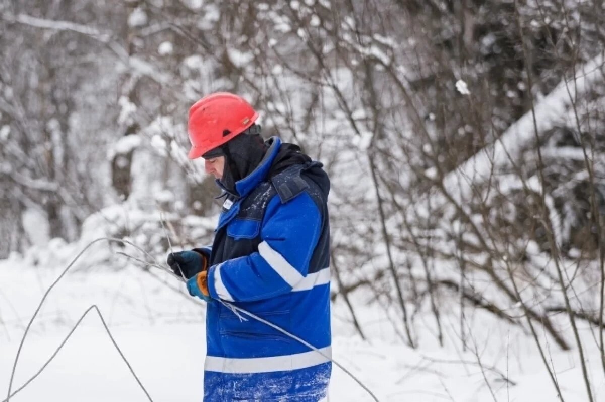    «Тверьэнерго» ликвидирует последствия непогоды в Тверской области