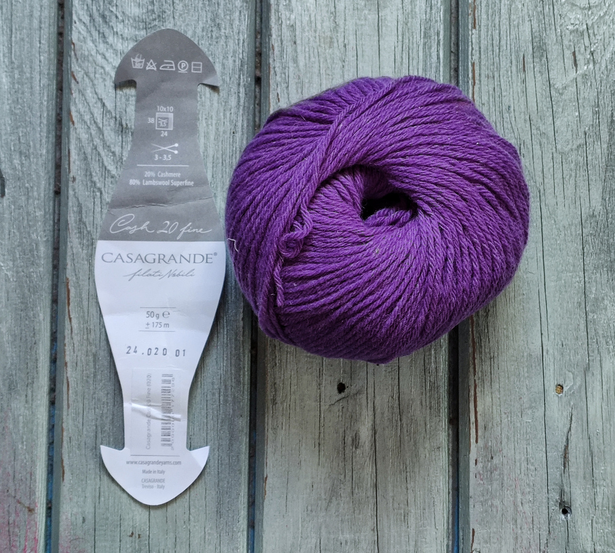 Пряжа Casagrande Cash20 Fine