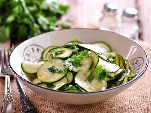 Быстрые кабачки с чесноком - Пошаговый рецепт