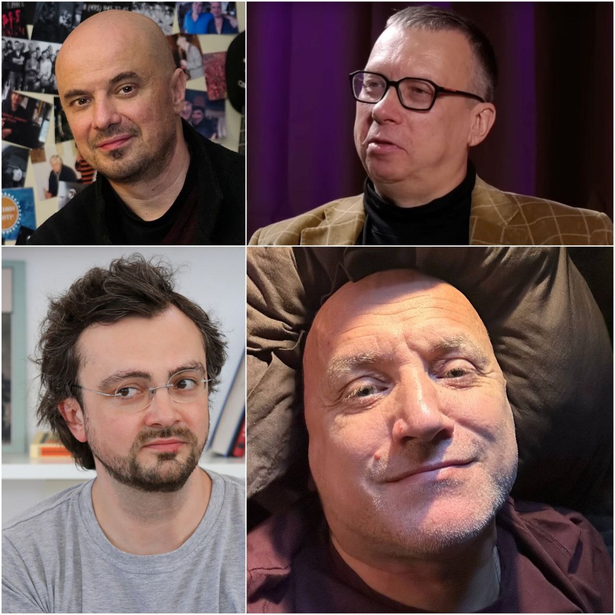 На фото: Влад Маленко, Игорь Караулов, Вадим Левенталь, Захар Прилепин
