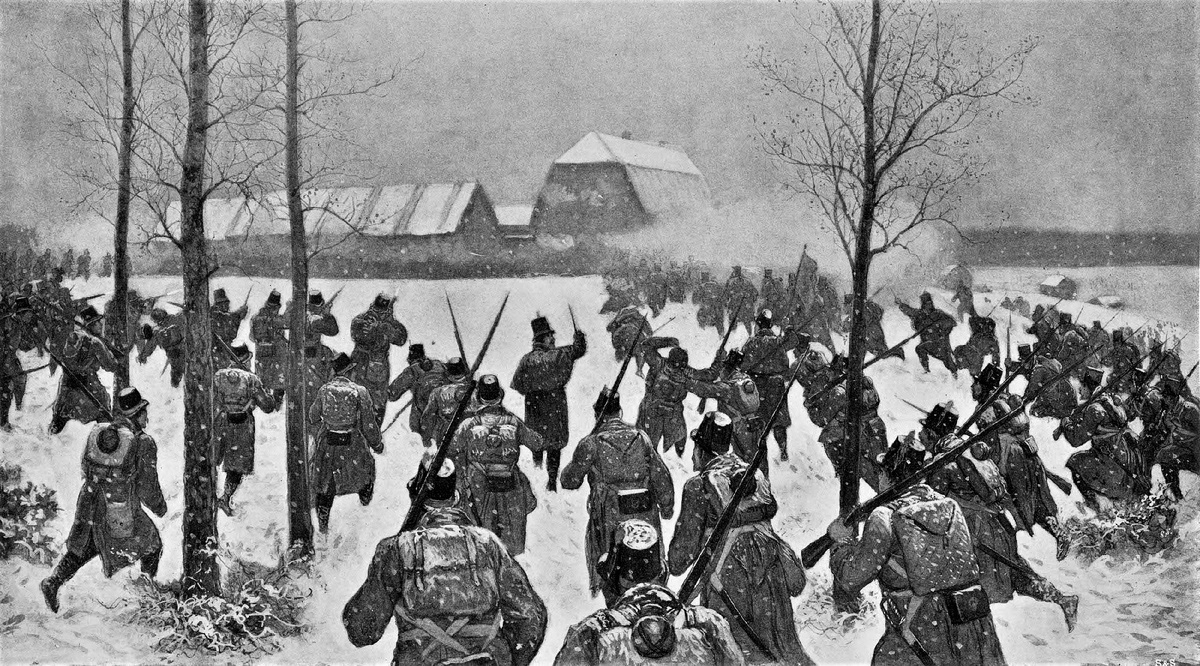 Битва при Револаксе, Август Мальмстрем, 1808 год.