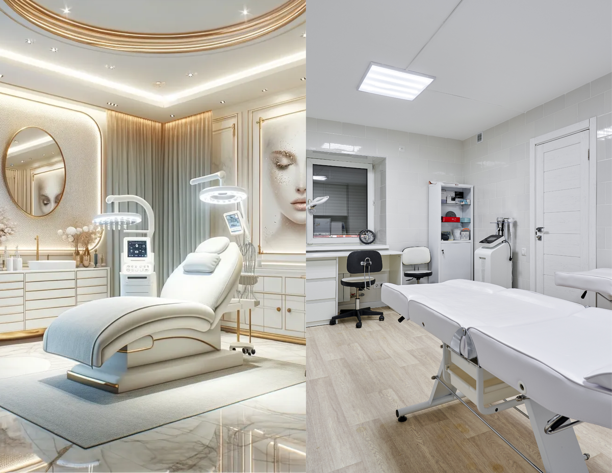 Роскошная клиника и косметологический кабинет