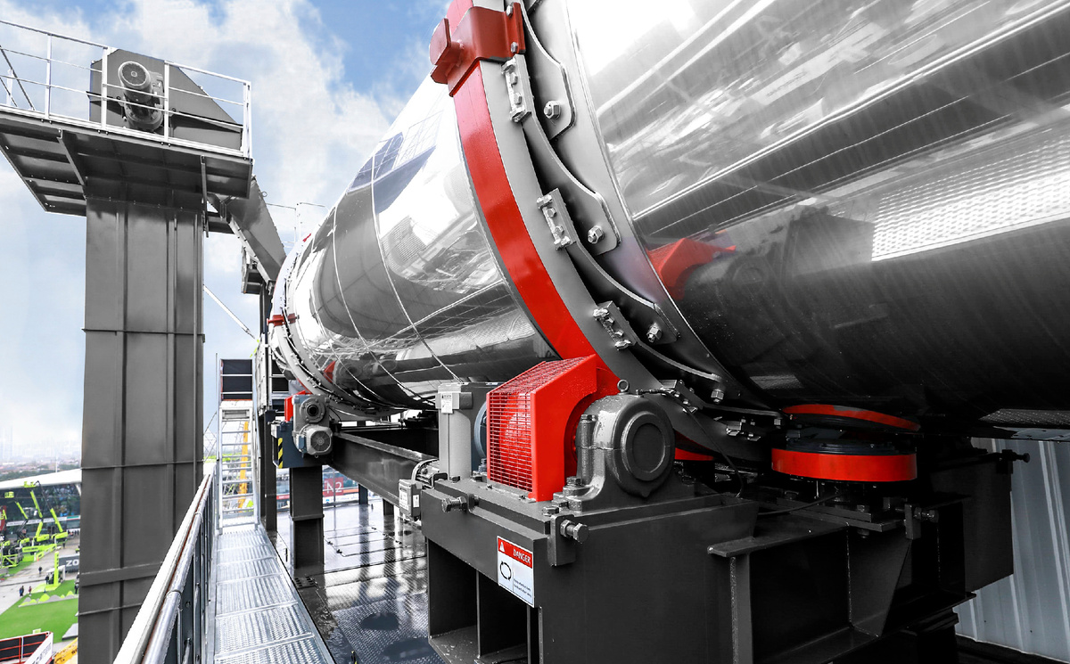 Запатентованный сушильный барабан вторичной переработки NFLG 