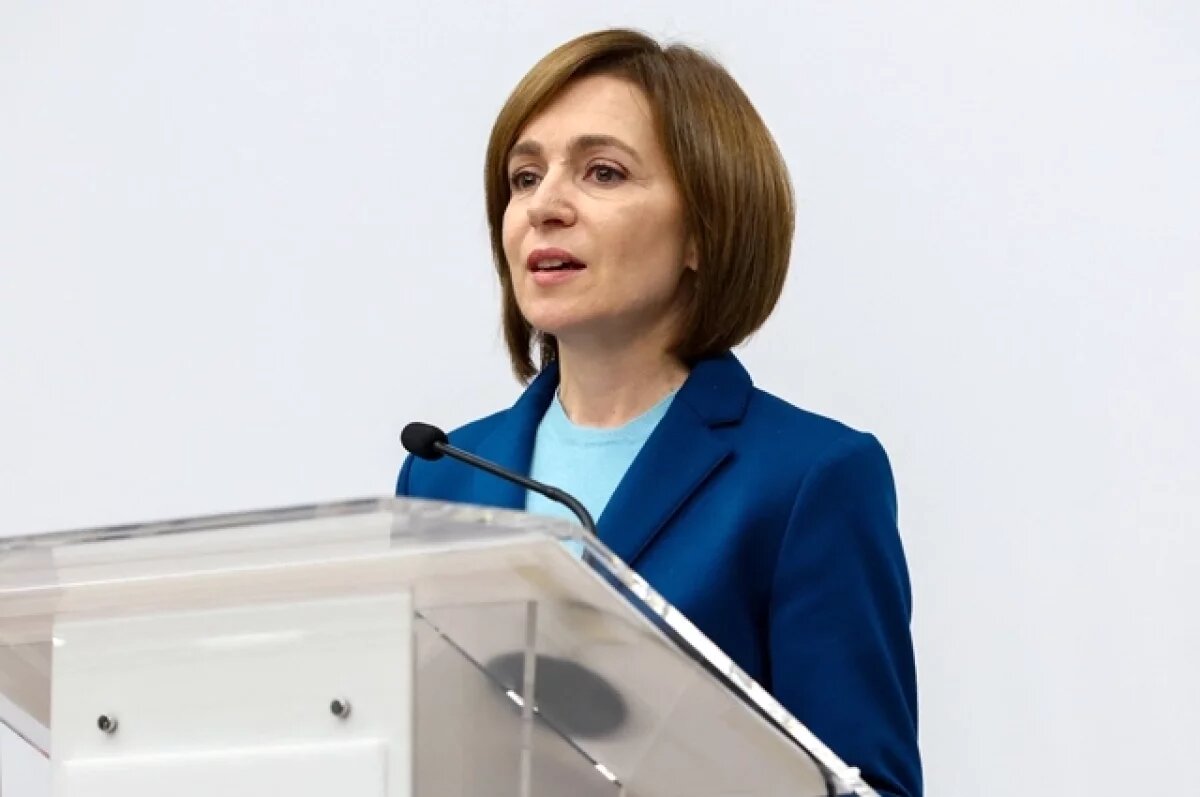    Президент Молдавии Майя Санду