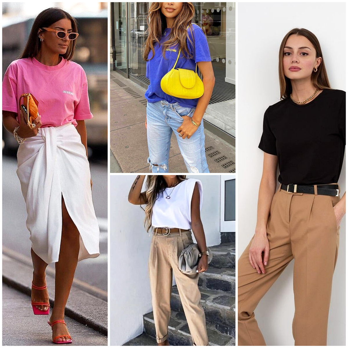 Базовые футболки Источник fi.pinterest.com