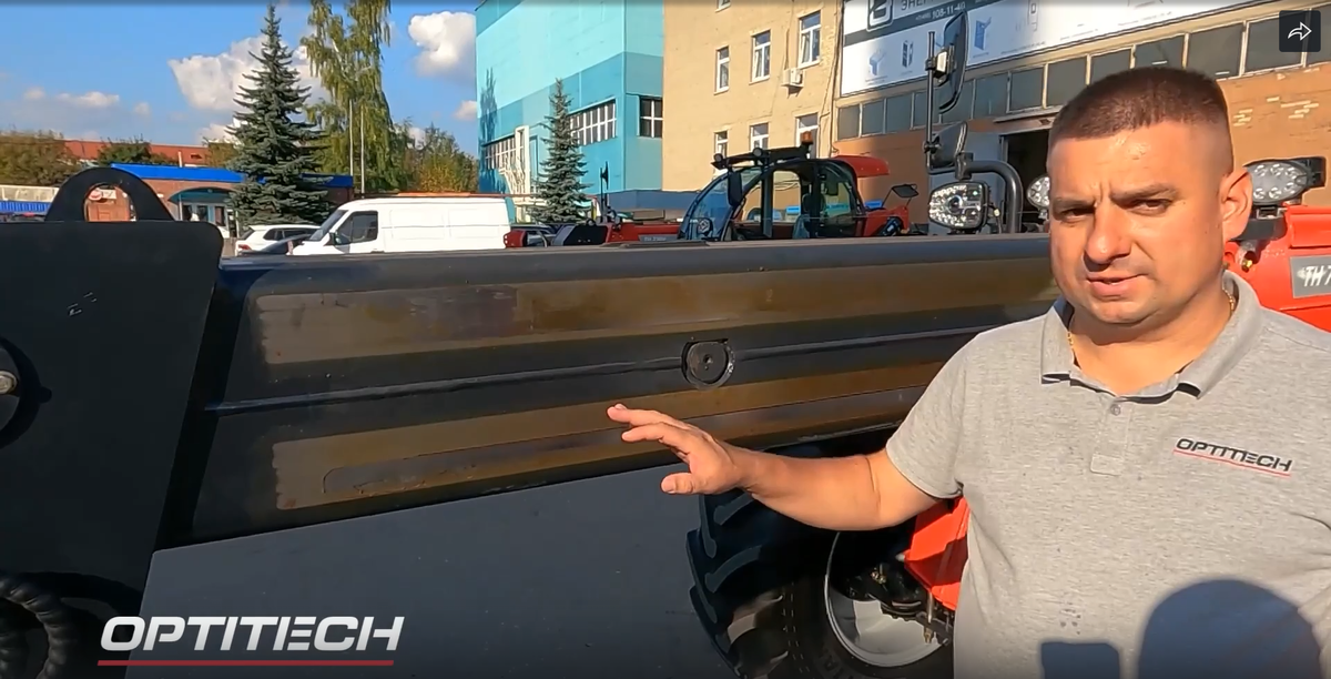 Полировка стрелы в местах сопряжения с подшипниками скольжения - стало