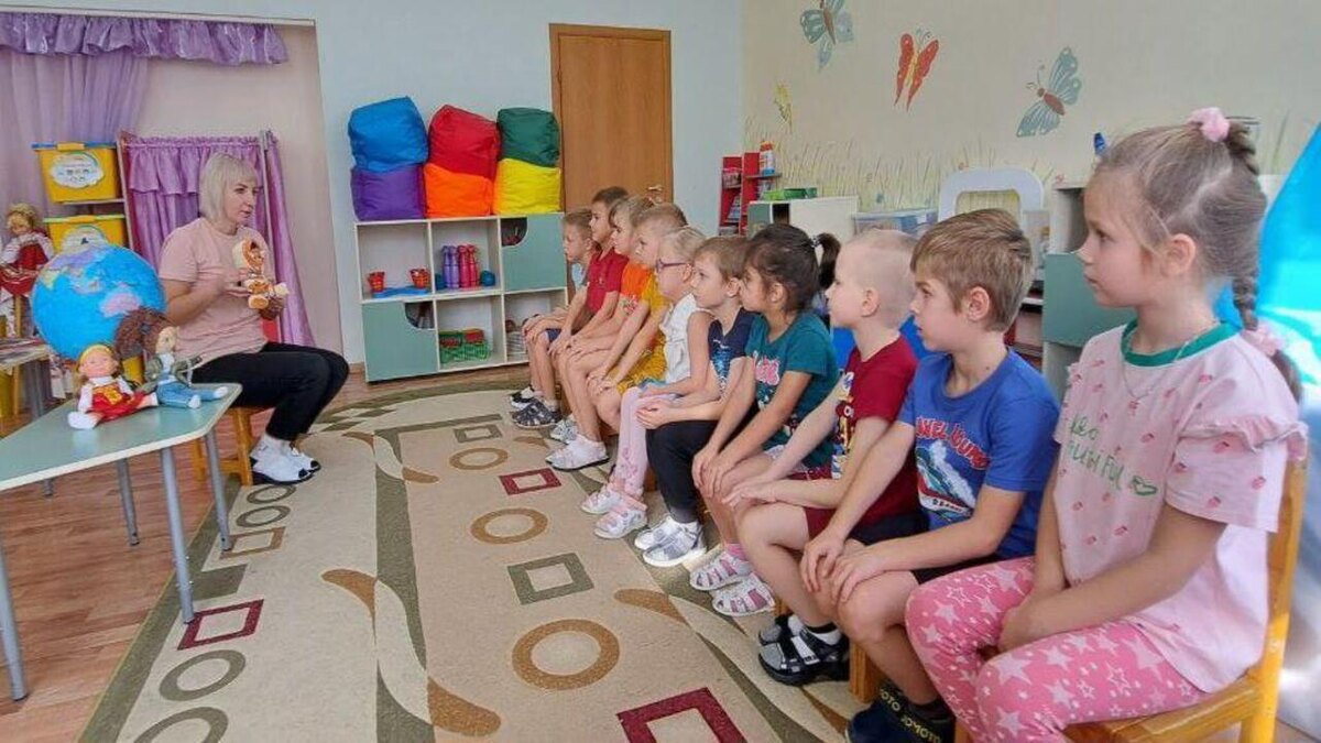    В детских садах Курска прошли «Разговоры о важном с дошкольниками»